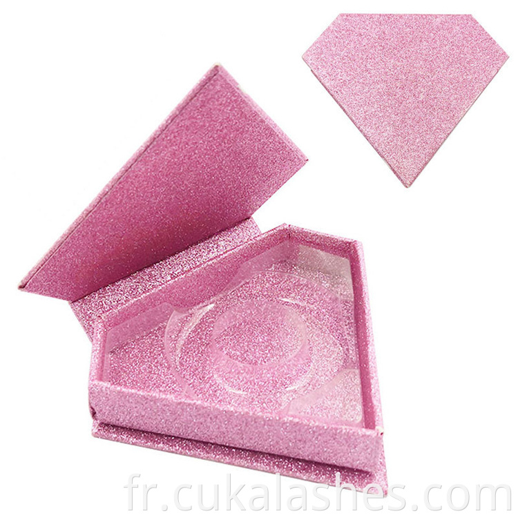 pink eyelash box